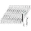 Disposable Razors Bulk, Razors Individually Wrapped Bulk, Travel Razors Bulk With Shaving Cream For Hotels, Shelters, Homeless, Nursing Homes, Charities, Churches, Gray (60-PACK) view 1