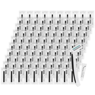 Disposable Razors Bulk, Razors Individually Wrapped Bulk, Travel Razors Bulk With Shaving Cream For Hotels, Shelters, Homeless, Nursing Homes, Charities, Churches, Black (60-PACK)