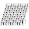 Disposable Razors Bulk, Razors Individually Wrapped Bulk, Travel Razors Bulk With Shaving Cream For Hotels, Shelters, Homeless, Nursing Homes, Charities, Churches, Black (60-PACK) view 1