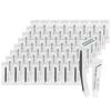 Disposable Razors Bulk, Razors Individually Wrapped Bulk, Travel Razors Bulk With Shaving Cream For Hotels, Shelters, Homeless, Nursing Homes, Charities, Churches, Gray (30-PACK) view 1