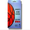 Sporty Acne Patches  Hydrocolloid Spot Cover for Zits, Pimples & Blemishes, Fast-Acting Formula, Long-Lasting & Gentle on Skin. (36 Count) view 1