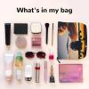 GaxfjRu Aircraft Plane at Sunset print Travel Makeup Bag Toiletry Bag akeUp Purse Pouch with Zipper Makeup Organizer for Women view 2