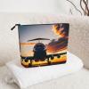 GaxfjRu Aircraft Plane at Sunset print Travel Makeup Bag Toiletry Bag akeUp Purse Pouch with Zipper Makeup Organizer for Women view 4