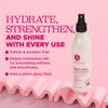 Luseta Glossy Pearl Leave in Conditioner Moisturize and Hydrate Hair Add Shine Repair Damaged Hair Reducing Dryness Sulfate Free for Women and Men 8.5oz view 2