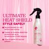 Luseta Glossy Pearl Heat Protectant Spray Smoothing Thermal Protection Treatment Enhance Shine and Add Strength for All Hair Types Protect Hair from Heat Damage 8.5oz view 2