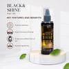 Black and Shine Hair Oil 200ml (Pack of 1) Natural, Non-Sticky & Non-Greasy,Long Hair Formula for Men & Women | Daily Use for Hair Shine & Vitality | view 3