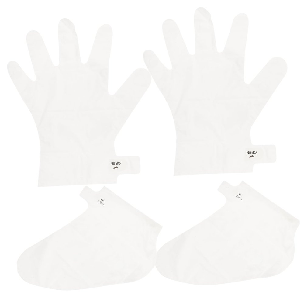 2pcs The Mitten Facial Mask Hand Moisturizer Gloves Foot Masks Feet Hard Skin Remover Natural Cleansing Foot Pads Foot Peeling Mask Hands Gloves Cream Gloves NinthAvenue Basics