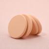 10 PCS Cosmetic Rounds Foam Makeup Sponges Round Powder Puff for Compact Beauty Foam Blenders Make up Cushion Pads Beige view 4