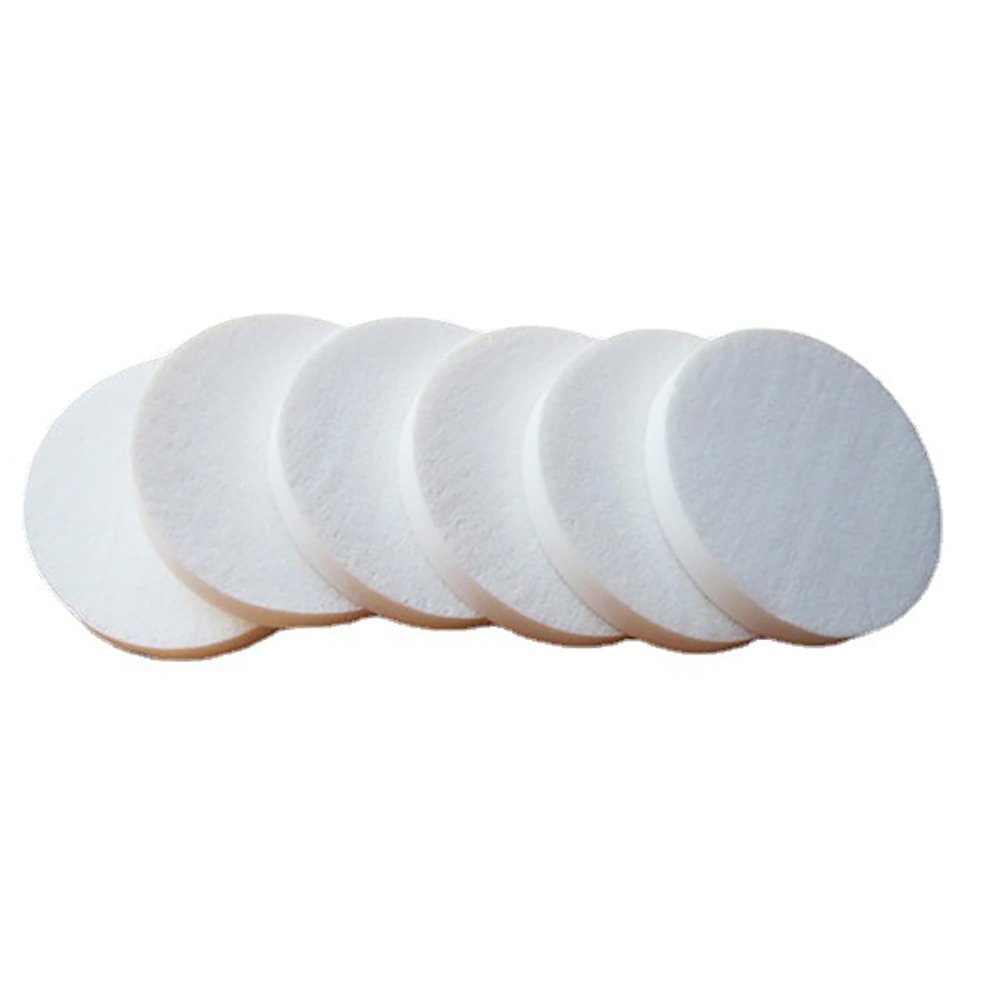 10 PCS Foam Makeup Round Cosmetic Sponges Makeup Applicator Pads Powder Foundation Blender Facial Powder Puff Pads White