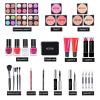 FantasyDay Makeup Kit, Professional Makeup Palette Travel Makeup Case with Eyeshadow Lipstick Concealer Lip Gloss Eyeliner Mascara Contour Bronzer Powder, Makeup Sets for Women Girl view 2