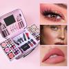 FantasyDay Makeup Kit, Professional Makeup Palette Travel Makeup Case with Eyeshadow Lipstick Concealer Lip Gloss Eyeliner Mascara Contour Bronzer Powder, Makeup Sets for Women Girl view 3
