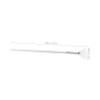 3Pcs Fan Shaped Facial Mask Brush Set with Long Handle view 2