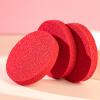 5 Pcs Facial Cleansing Sponges Pads Exfoliating Sponge Pads Clean Circle Facial Sponge Makeup Remover Sponges for Face view 3