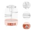 360 Rotating Cosmetic Storage Organizer for Makeup and Skincare Products, pink view 2