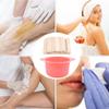 2Pcs 14 oz Silicone Wax Warmer Liner & 50 Pcs Waxing Sticks Body Hair Removal Sticks Applicator Easy to Clean Non-Stick Wax Pot Silicone Bowl Replacement view 2
