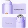 2 in 1 Women Electric Shaver Dual Head Bikini Trimmer Cordless Portable Electric Clipper for Underarm Leg Hand Hair view 3