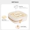 KOTORA Travel Makeup Bag for Girls, Initial Makeup Bag | Small Makeup Bag | Teen Girl Gifts for Teenage Girls | Birthday Gifts for Girls | Travel Gifts for Girls | Travel Makeup Bag Organizer view 3