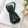 5pcs Makeup Brushes Set, Professional Makeup Brush Set Foundation Brush Blending Powder Brush, Gifts for Women Christmas Stocking Stuffers for Adults (Dark Green) view 4