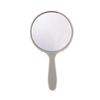 Handheld Makeup Mirror Small Round Makeup Mirror with Handle Portable Travel Mirror Cosmetic Mirror for Women Girls(L,Green) view 1