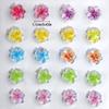 50pcs 3D Colorful Flower Nail Charms Resin Translucent Summer Nail Jewelry view 4
