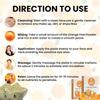 Natural Orange Peel Powder for Premium Organic Skincare, Health and Hair care,100 gm view 2