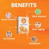 Natural Orange Peel Powder for Premium Organic Skincare, Health and Hair care,100 gm view 3