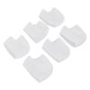 3 Pairs Silicone Heel Protectors Moisturizing and Cracking Heel Protective Pad for Heel Pains Silicone Thin Deliver Full for Feet Discomfort Ens Silicone Heel ProtectorsHeel view 1