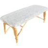 AMU Solutions Disposable Massage Table Fitted Bed Covers with Elastic Corners 82x35 25 GSM, White  Hygienic, Heavyweight (100) view 1