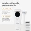 Nood NEW Flasher 2.0 + Shaving Starter Kit  IPL Laser Hair Removal Device for Women & Men with Refillable 5-Blade Razors  Pain-Free IPL Hair Removal Works Wherever Hair Grows  Matte Black view 4