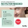 Fortify Skincare Under Eye Cream With Caffeine & Peptides  3-In-1: Detox, Treat, Boost  Reduces Puffiness, Dark Circles & Wrinkles  Dermatologist Tested, Korean Skin Care  95% Natural  1 FL OZ view 3