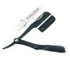 1 Japan Razor + 10 Single Edge Blades Model TD111 Foldable Shaving Razors Women Men Beard Face Underarm Body Eyebrow Hair Removal Knife(Black) view 1