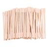 Ipetboom 600pcs Hair Removal Sticks Multifunctional Wooden Applicators for Salon Home Use for Eyebrow Shaping Body Hair Removal Easy to Handle view 1