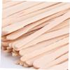 Ipetboom 600pcs Hair Removal Sticks Multifunctional Wooden Applicators for Salon Home Use for Eyebrow Shaping Body Hair Removal Easy to Handle view 3