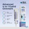 BetterLids Eyelid Ointment  Intense Oat Complex with Shea Butter & Panthenol - Hydrates, Nourishes & Soothes  Moisturizing Care for Dry, Itchy, Red, Sensitive, Flaky Skin Around the Eyes - 0.35 oz view 2