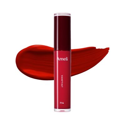 AmeliSeoul NARCISSISM LIP TINT 714 VAMPINT, Soft Shine Tinted Lip Stain, Conditions Lips + Gives a Natural, Dewy Flush (4.5g, 0.01 oz.)