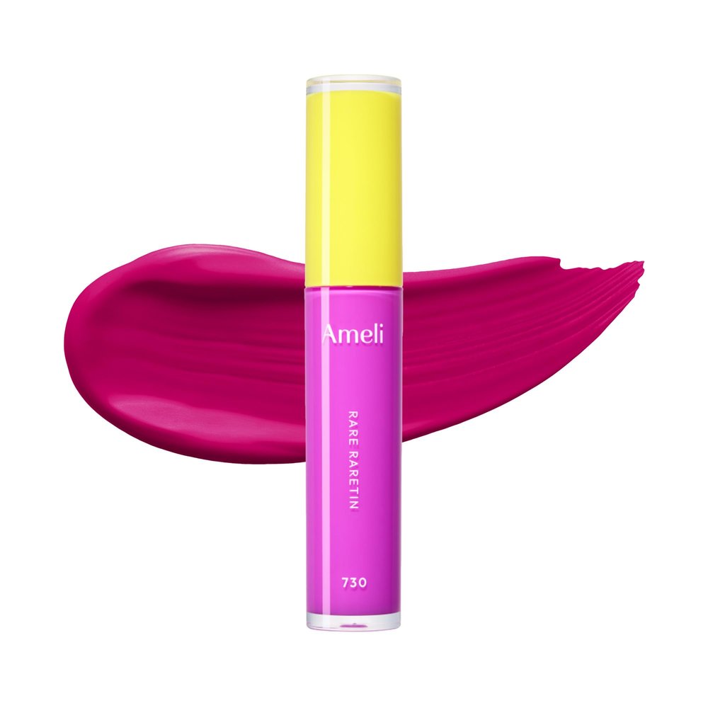 AmeliSeoul NARCISSISM LIP TINT 730 RARE RARETIN, Soft Shine Tinted Lip Stain, Conditions Lips + Gives a Natural, Dewy Flush (4.5g, 0.01 oz.)