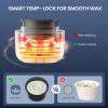 AUZEAL Nose Wax Kit Men, Nose Ear Hair Waxing Kit with 100g Wax, 40 Sticks, Nose Ear Hair Removal Kit, USB Fast Heat, Smart Constant Temp, Upgraded Size, Multi-Accessories, Black view 3