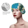 Anime Sky Print Shower Caps for Women,Elastic and Reusable Bath Caps,Women Man Long Hair Cap view 4