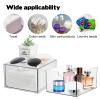 2 Pack Disposable Face Towel Holder, Plastic Face Towels Storage Box with Drawer, Stackable Organizer for Clean Skin Club Face XL Towels, Towel Containers, Skincare Oragnizer for Vanity Organization view 4