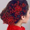 Bride Headwear Pearl Crystal Hair Comb Wedding Bride Accessories Headwear view 3