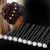 Bride's Pan Hair U Hairpin Hair Fork Wedding Bride Studio Headwear Handmade Pearl Hair Accessories view 3