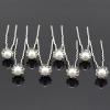 Bride's Pan Hair U Hairpin Hair Fork Wedding Bride Studio Headwear Handmade Pearl Hair Accessories view 4