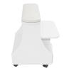 Foot Bath Spa Trolley Cart, Portable Pedicure Trolley Cart with Wheels Foot Rest Footbath Stool 110lbs Load for Home Bathroom Salon White view 3