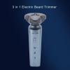 Beard Clipper, 3 in 1 Electric Trimmer for Men, Multifunctional 3 Heads Beard Trimmer, Cordless Beard Shaver Body Grooming Kit with Nose Hair Trimmer view 3