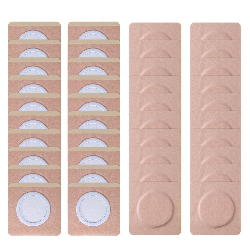 40Pcs Disposable Castor Oil Belly Button Patch | 3.15"*3.15"
