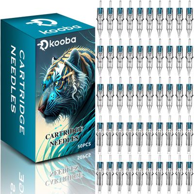 50PCS DISPOSABLE TATTOO CARTRIDGE NEEDLES #10 BUGPIN ASSORTED MIXED SIZE ROUND LINER SHADER MAGNUM - 5 PCS EACH OF 3RL 5RL 7RL 9RL 5RS 9RS 9M1 15M1 9RM 15RM WITH MEMBRANE SAFETY FOR PRO AND BEGINNERS
