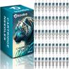 50PCS DISPOSABLE TATTOO CARTRIDGE NEEDLES #10 BUGPIN ASSORTED MIXED SIZE ROUND LINER SHADER MAGNUM - 5 PCS EACH OF 3RL 5RL 7RL 9RL 5RS 9RS 9M1 15M1 9RM 15RM WITH MEMBRANE SAFETY FOR PRO AND BEGINNERS view 1