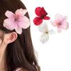 3Pcs Artificial Flower Hair Clips Orchid Flower Hair Pins Bohemian Flower Hair Barrettes Hawaiian Hair Accessories for Women Vacation Beach Party Wedding (Random Color) view 1