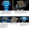 WES9600P/ES9600 Shaver Outer Foil Set for Panasonic ARC6 WES9600P/ES9600 6-Blade, ES-LS9A-K and ES-LS8A-K view 4