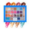 Profusion Cosmetics Winter Wishes Eye and Face Makeup Palette  Features 18 Multi Finish Shades, 4 Pressed Glitter and 1 Pencil Shaped Sparkling Lipgloss, Blendable, Vegan & Cruelty-Free view 1